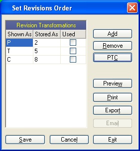 Revision Transformations