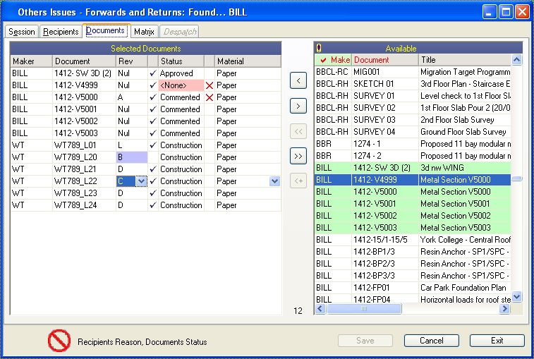 Others Issues - Forwards and Returns