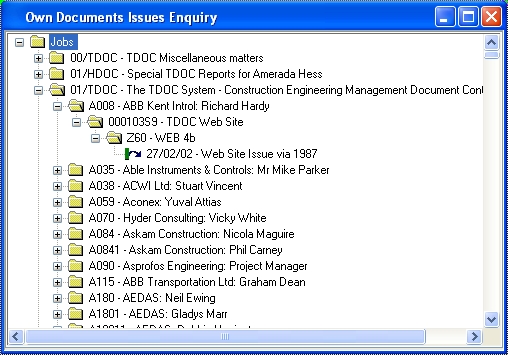 Own Issues Enquiry